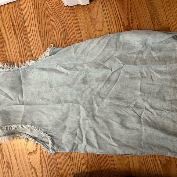 Show Me Your MuMu Vicki Shirt Dress Denim - Picture 9 of 10